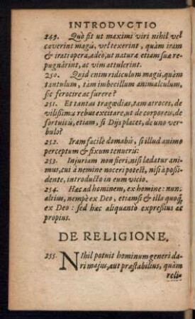 De Religione.