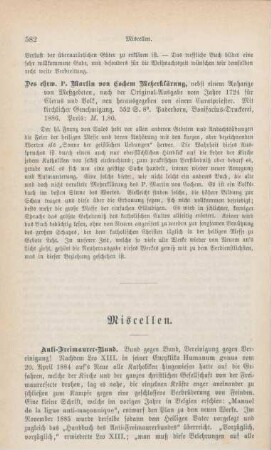 582-595 Miscellen