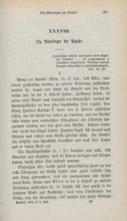 561-575 Die Bedränger der Päpste