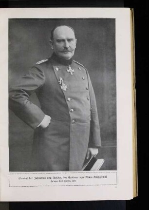 General der Infanterie von Beseler, der Eroberer von Nowo=Georgiewsk.