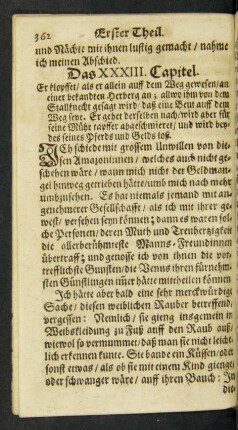 Das XXXIII. Capitel.