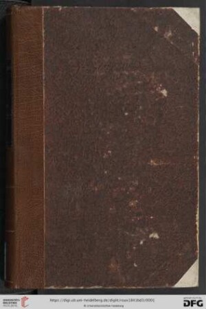 3. Band: Herculanum und Pompeji: vollständige Sammlung der daselbst entdeckten, zum Theil noch unedirten Malereien, Mosaiken und Bronzen: Dritte Serie der Malereien