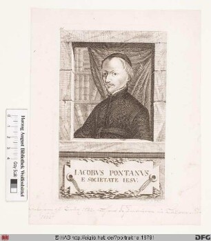 Bildnis Jacob Pontanus (eig. Spanmüller)