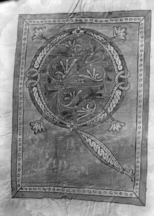 Ms. 275, Evangeliar aus Walbeck, Fol. 110v, Initialseite Q(UONIAM) zu Lukas
