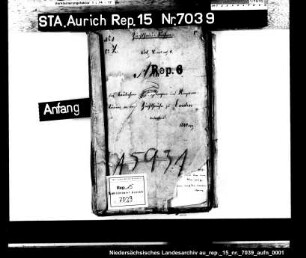 Die Bauunterhaltung des Zuchthauses in Emden