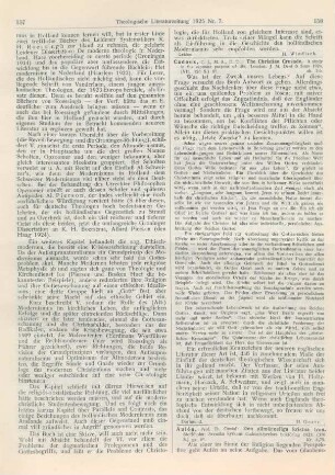 158-160 [Rezension] Aulén, Gustaf, Den allmänneliga kristna tron