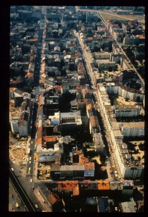 Diapositiv: Oranienstraße, Naunynstraße, 1984
