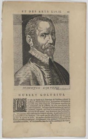 Bildnis des Hubertus Goltzius