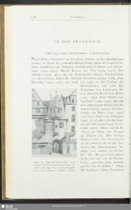 VI. Die Spätgotik