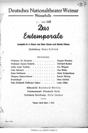 Das Extemporale