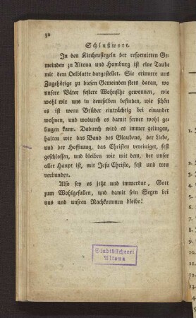 Schlußwort