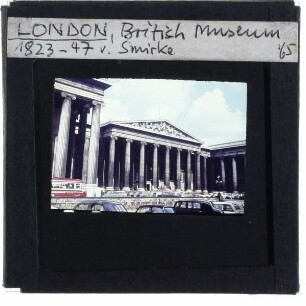 London, British Museum : Giebelfront