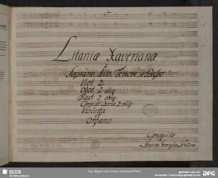 Litanies - Mus.3096-D-10 : V (4), Coro, orch