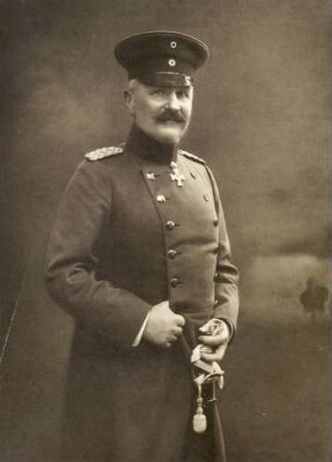 Hänisch, Karl Heinrich von; General der Infanterie, Kommandierender General des XIV. Armeekorps, geboren am 26.04.1861 in Unruhstadt
