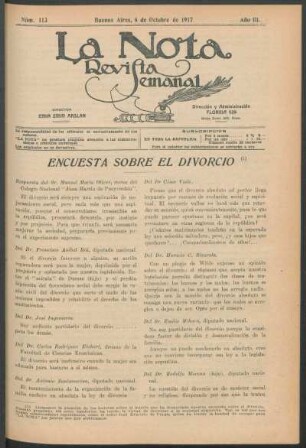 Encuesta sobre el divorcio