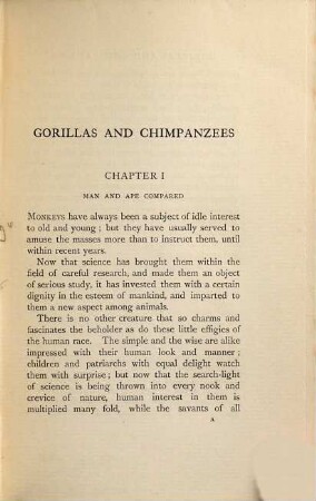 Gorillas & Chimpanzees