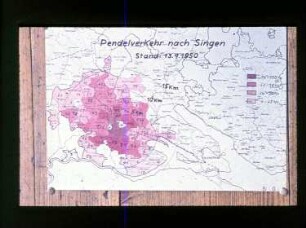 Pendelverkehr Singen 1950