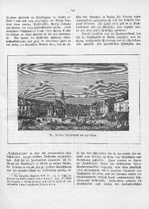 Der Berliner Spittelmarkt vor 100 Jahren
