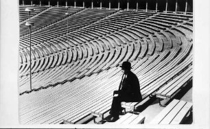 Berlin: Reichssportfeld; Leeres Olympiastadion (Valentin, groß)