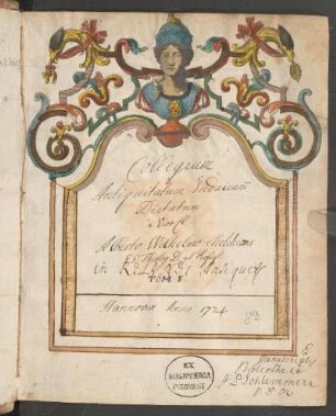 Collegium Antiquitatum Judicarum Dictatum á Viro Cl. Alberto Wilhelmo Melchioris