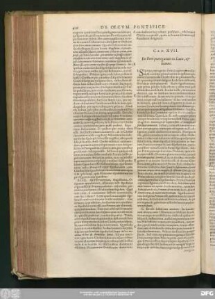 Cap. XVII. De Petri praerogativis ex Luca, & Ioanne.