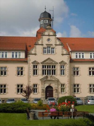 Arnstadt - Landratsamt : Das Gebäude des Landratsamtes, aufgenommen am 5. September 2010 in Arnstadt