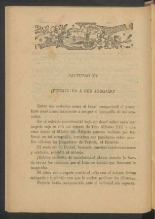 Capítulo XV - ¡Fermín va a ser juzgado!