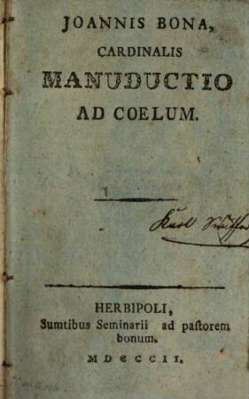 Manuductio ad coelum
