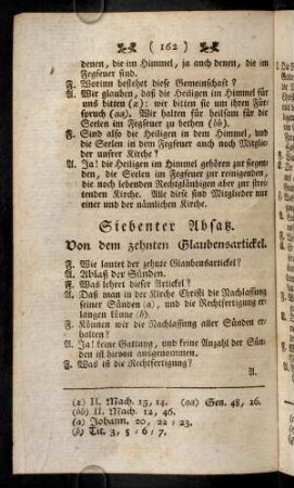 162-172, Siebender Absatz. - Achter Absatz.; Anhang