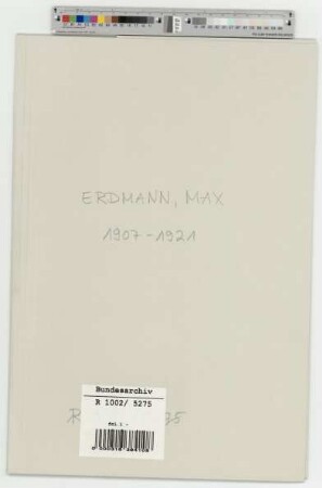 Erdmann, Max, Maler