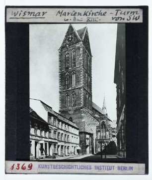 Wismar, Marienkirche : Turm