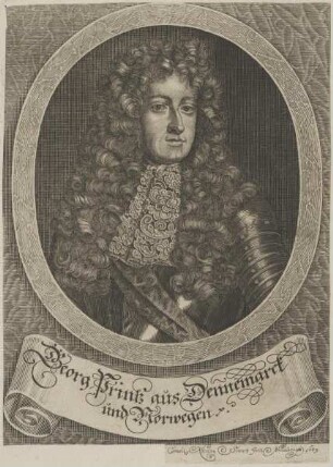 Bildnis des Georg, Prinz von Dänemark