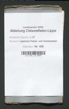 Geleitbriefe, Bd. 19