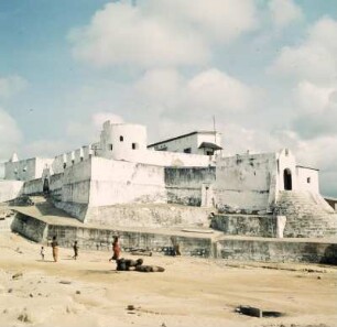 Fort San Sebastian, Shama : Shama (Ghana). Fort San Sebastian, erbaut 1523 als portugiesische Handelsfestung