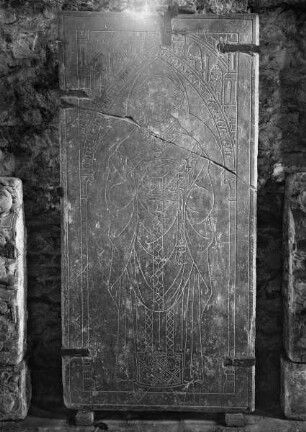 Grabstein des Priesters Daniel Reinheere aus der Abtei Sankt Bavo