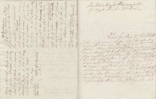 Johann Sebastian Clais an Karoline Luise von Baden (Winterthur)