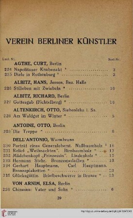 Verein Berliner Künstler