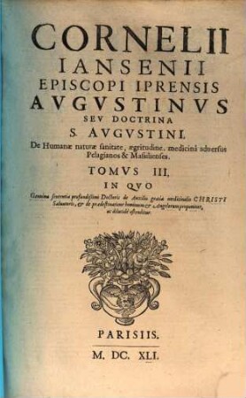 Augustinus, 3