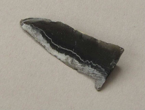 Obsidian knife (fragment)