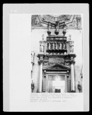 Wandgrab des Dogen Antonio Venier