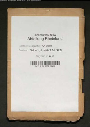 Freiherr von Cloudt zu Bloemersheim gegen Marquis von Hoensbroich und Junker von Baexen wegen der Jagdgerechtigkeit des Rittersitzes Bloemersheim