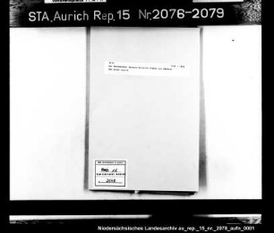 Der Buchdrucker Hermann Heinrich Tapper als Senator der Stadt Aurich