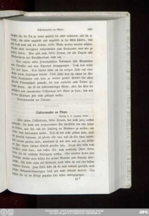 Schleiermacher an Blanc. Berlin, d. 9. Januar 1819.