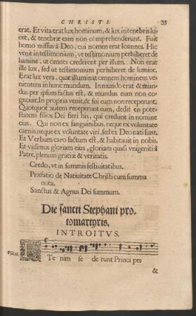 Die sancti Stephani protomartyris.
