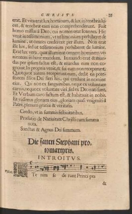 Die sancti Stephani protomartyris.