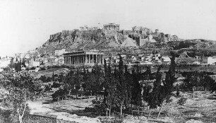 Athen, Akropolis, von Nordwest
