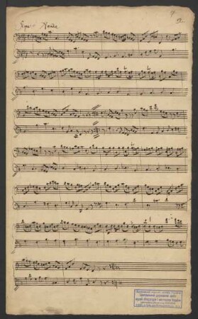 Partenope. Auszüge. Arr; cemb; d-Moll; HWV 27/0