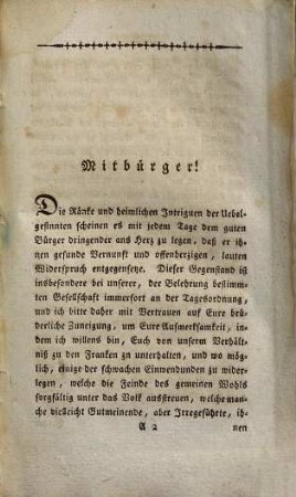 Ueber das Verhältniß der Mainzer gegen die Franken : gesprochen in der Gesellschaft der Volksfreunde, den 15ten November 1792