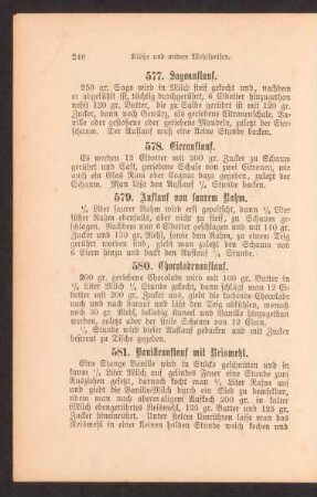 579. Auflauf von saurem Rahm.