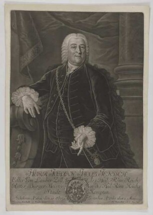 Bildnis des Johann Jacob Jenisch